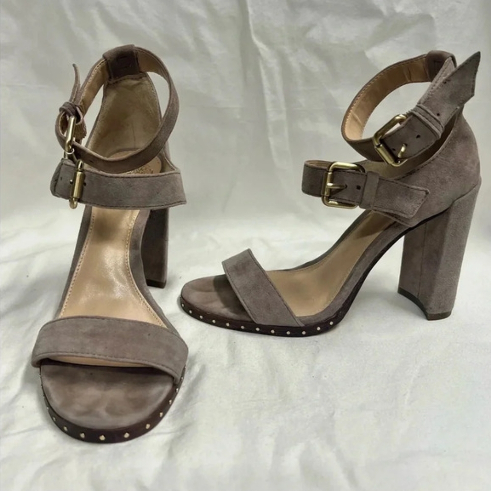 women’s open toed strapped high heel shoes